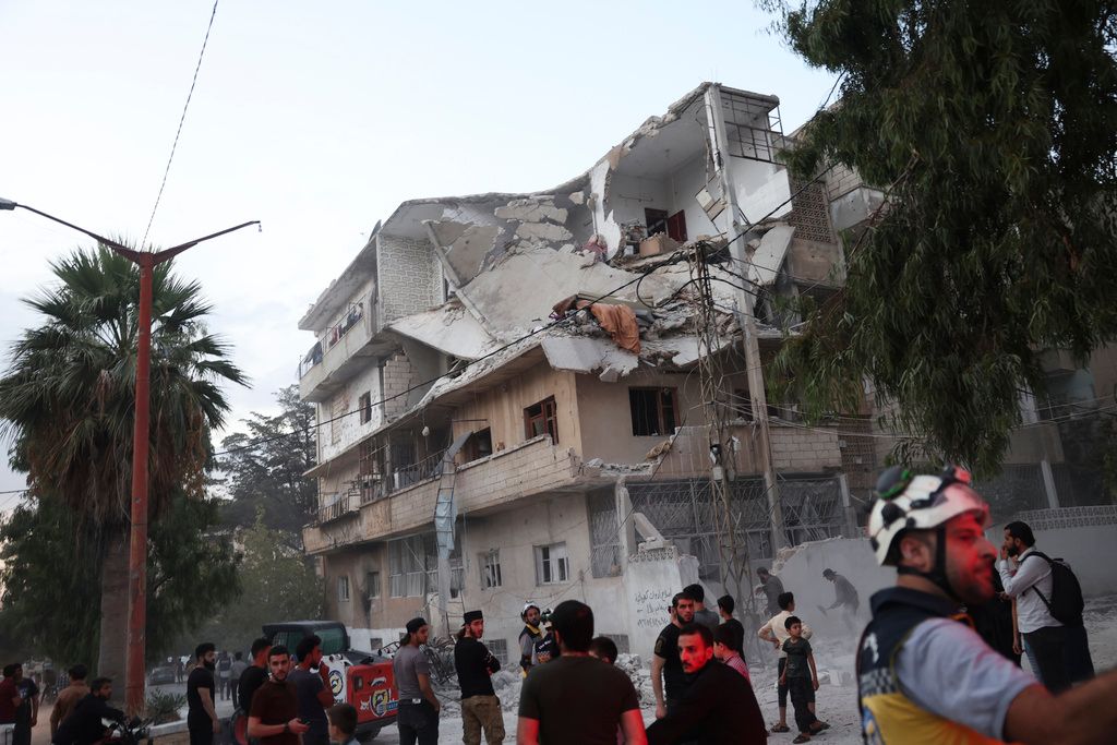 叙利亚一军事学院遭无人机袭击 已造成80人死亡