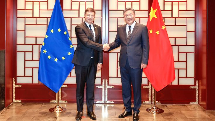 欧盟盯上中国电动车？中国商务部长当面向欧盟官员表达不满