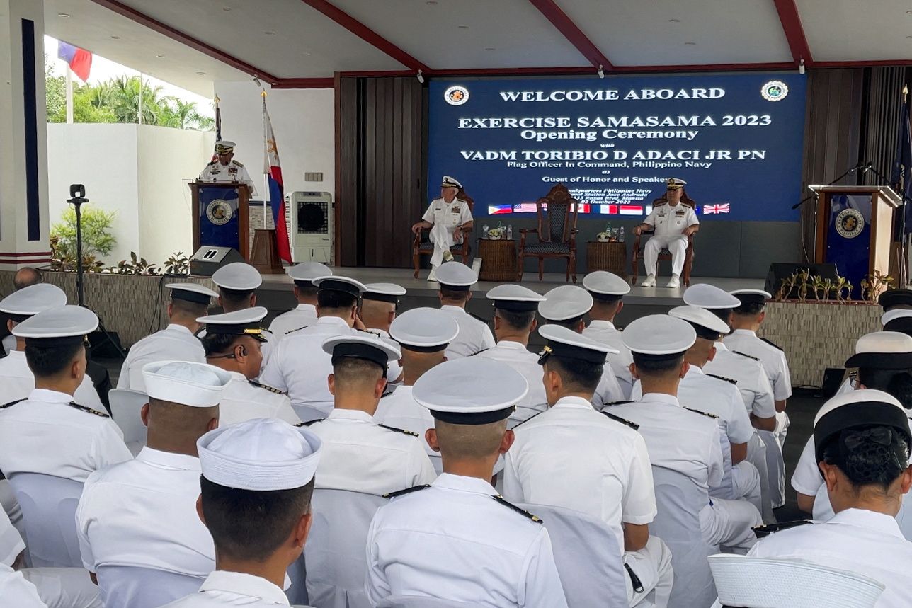 美菲日加等国海军在南海开启联合军演