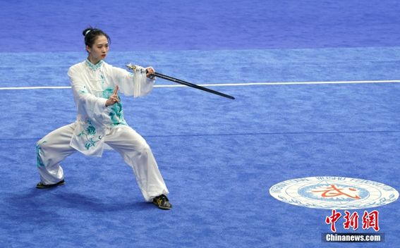 “00后”武术小将童心获杭州亚运会女子太极拳太极剑全能赛冠军