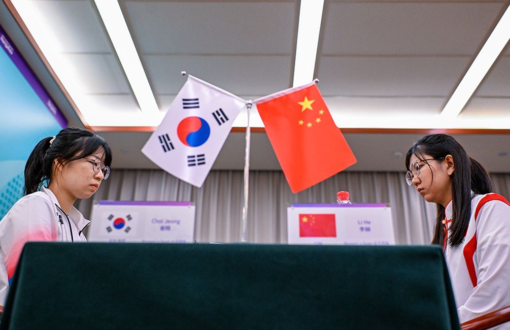 历史第一金！亚运会中国女子围棋团体赛击败韩国夺冠