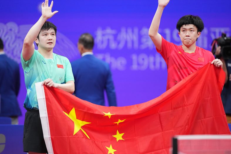 “底蕴、成长、危机”成中国乒乓杭州亚运关键词